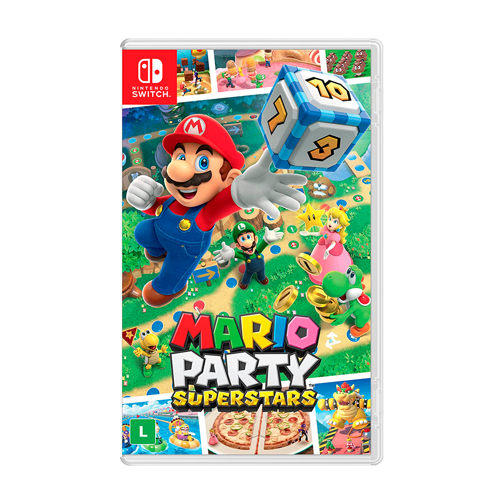 Jogo Mario Party Superstars Nintendo Switch Shopee Brasil