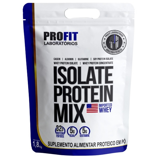 Whey Protein Isolado Mix Refil 1.8 Kg – Profit Labs – Todos os Sabores