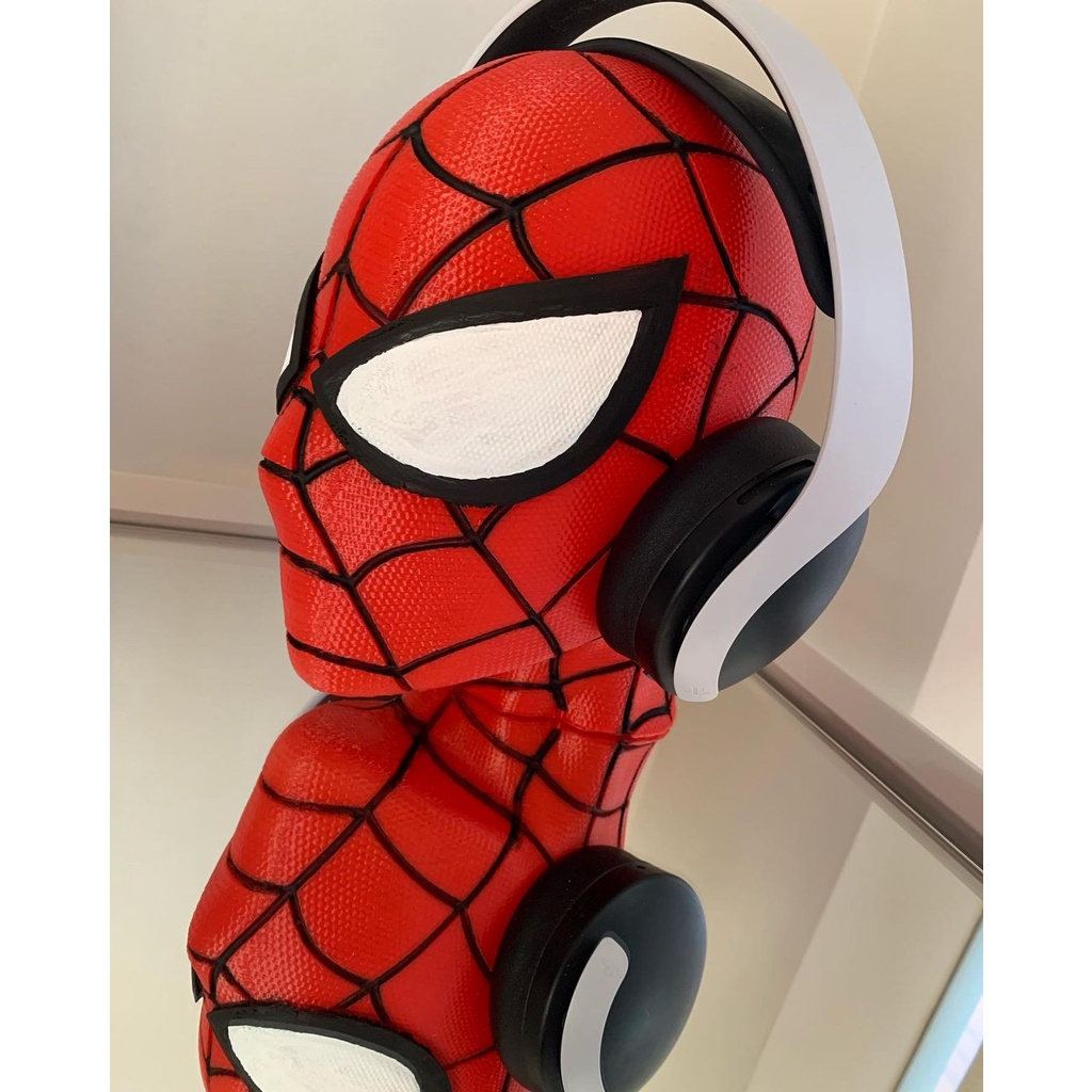 Suporte Headset Homem Aranha - Spider Man 23cm De Altura | Shopee Brasil