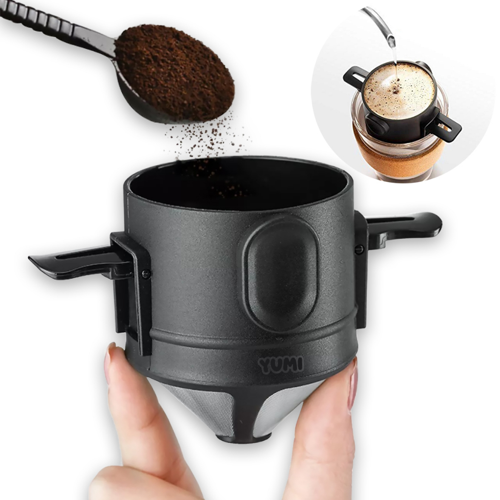 Mini Coador Inox Portátil De Copo Dose Única Reutilizável Não Precisa ...