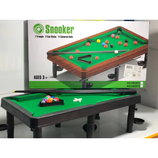 Mesa De Bilhar Snooker Sinuca Brinquedo Premium Com Tacos E Bolas