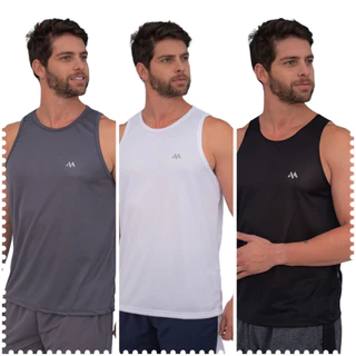 KIT C/3 REGATAS MASCULINAS MODA BASICA - C.B.P