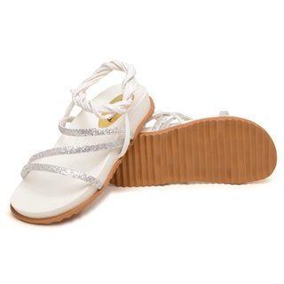Sandalia Papete Feminina Birken Com Brilho REF419