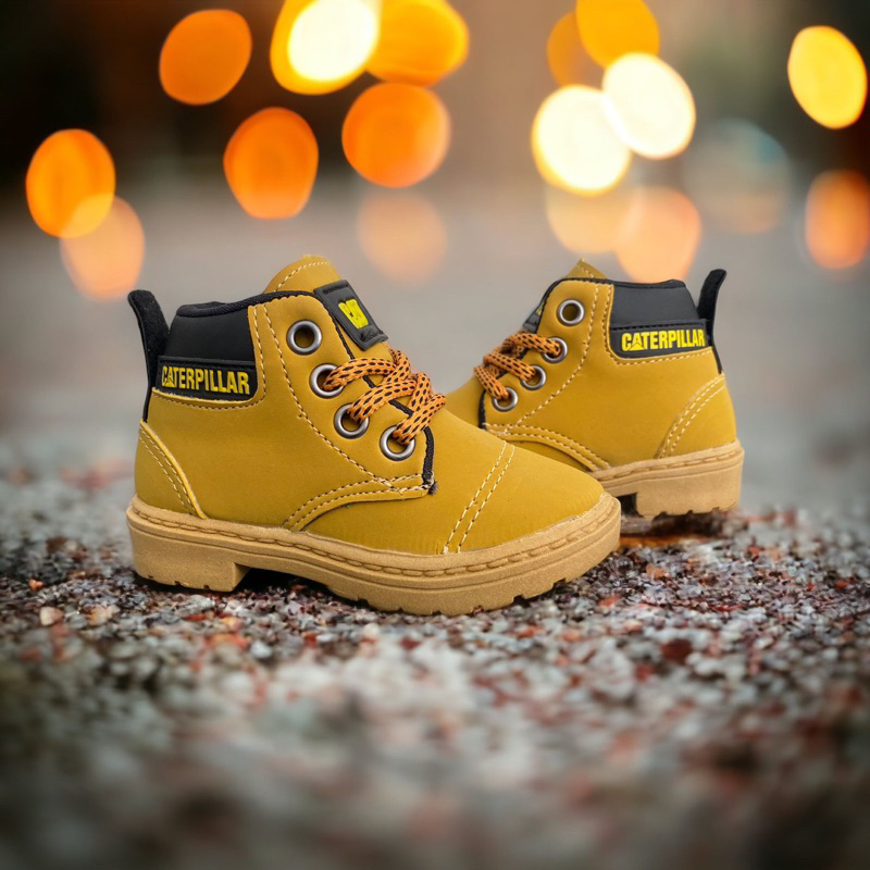 Botinha Cat Bota Caterpillar Infantil Original Caterpillar