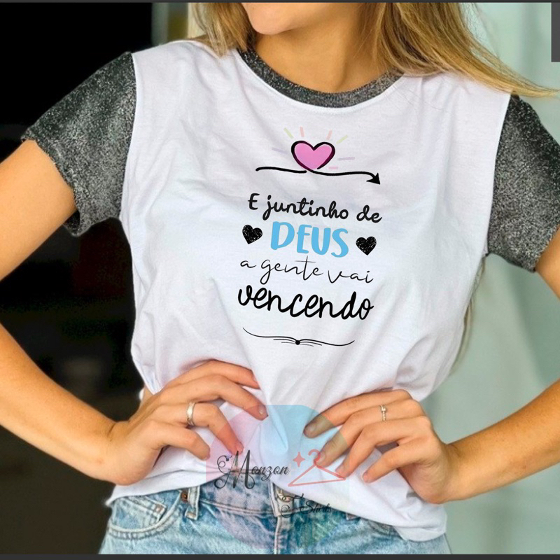 Blusas 2024 gospel femininas