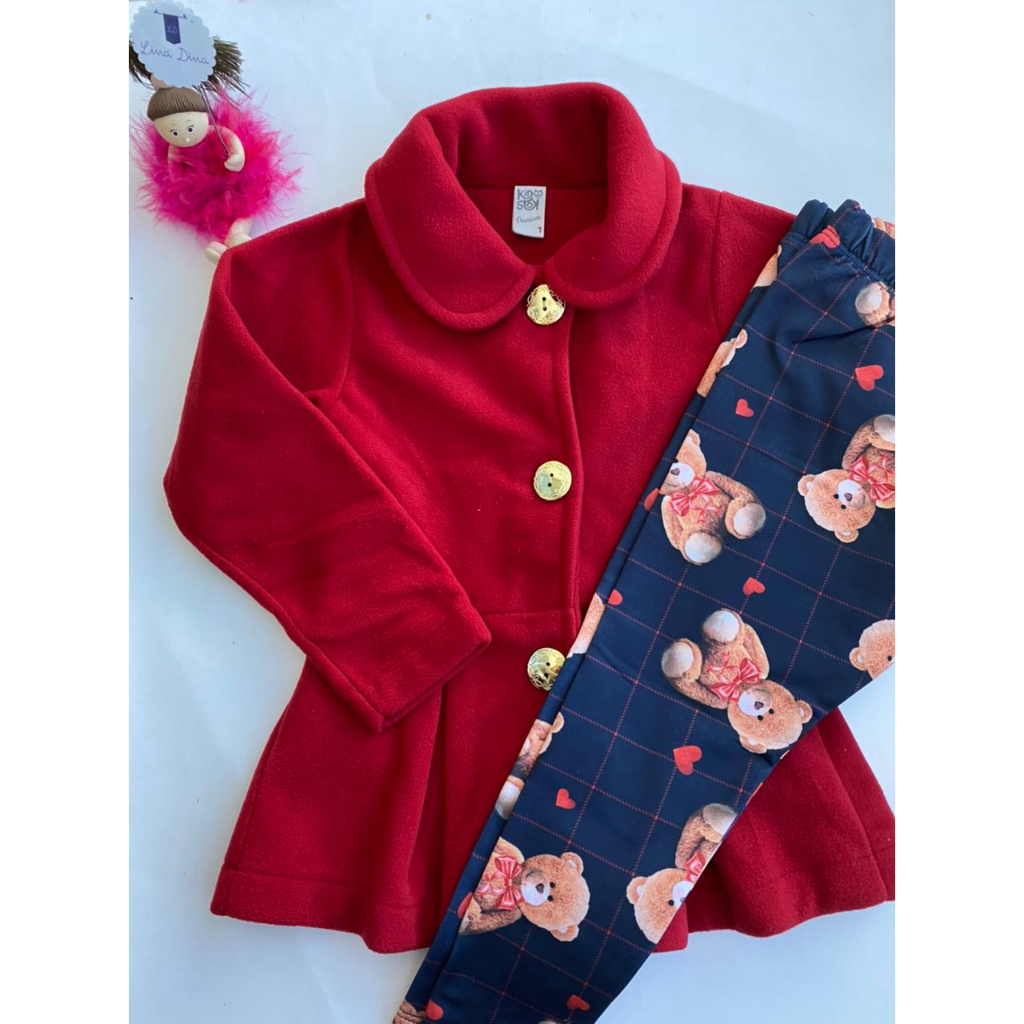 Conjunto frio menina 1 ano | Shopee Brasil