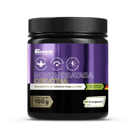 Creatina Growth Roxa Creapure E Verde Original Shopee Brasil