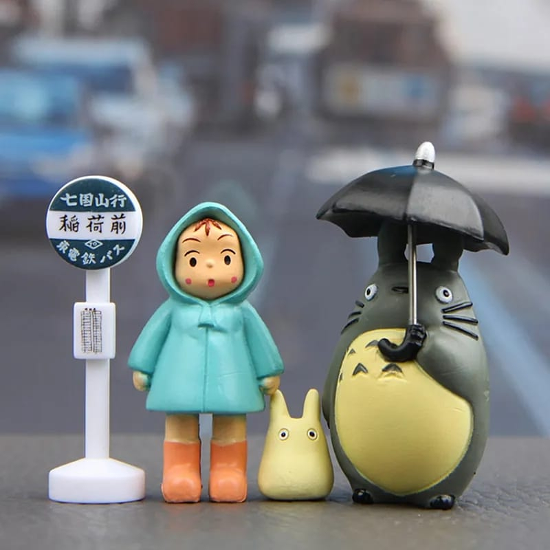 Action figures Meu amigo totoro bonecos do studio ghibli anime