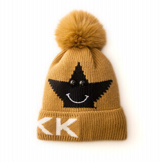 Gorro Touca Infantil Criança Menino Menina Tricotado Quente Fashion