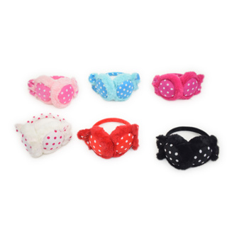 Protetora De Orelhas Feminina Menina Quente Earmuff Frio Felpudo Pelúcia
