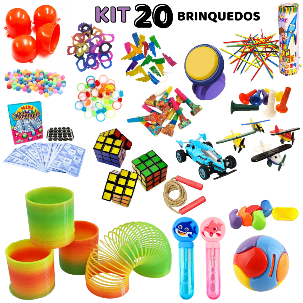 Kit Com 25 Bonecas Baratas Brinquedo Atacado Prenda Brinde - R$ 93,9 em  2023
