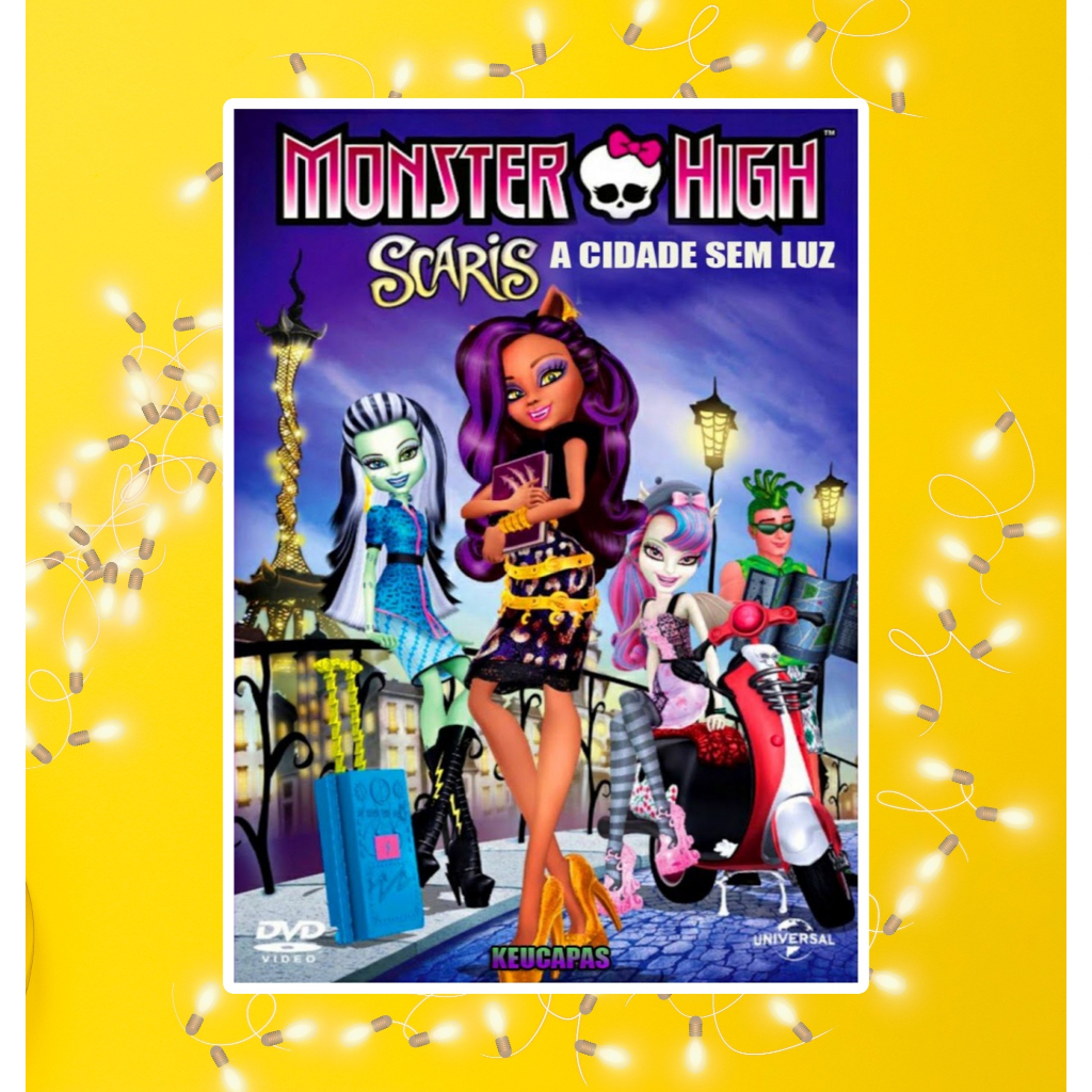 DVD Monster High Scaris A Cidade Sem Luz | Shopee Brasil