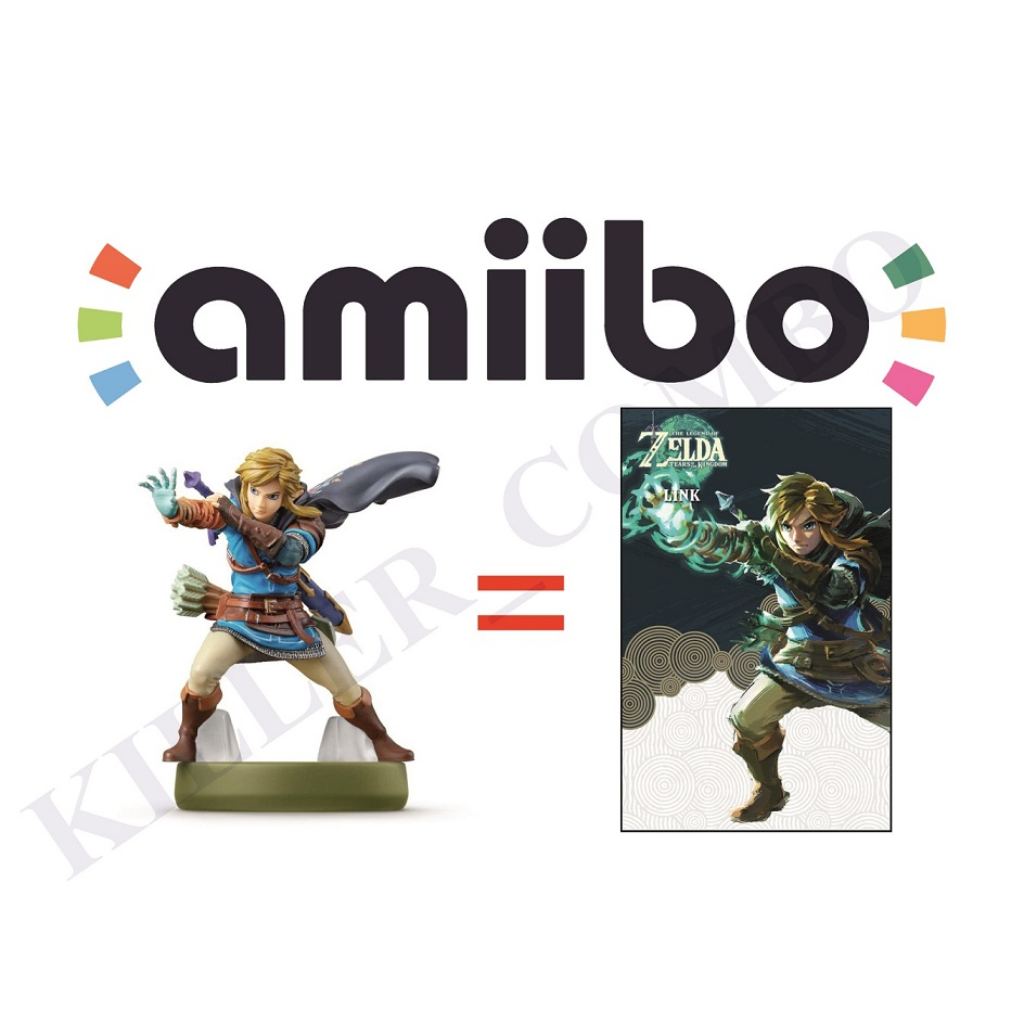 The Legend of Zelda Link (Tears of the Kingdom) amiibo : :  Brinquedos e Jogos