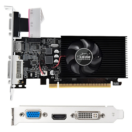 EVGA - GeForce GT 730 2 GB GDDR5 Pci-E DVI / HDMI / VGA Low Profile - Foto 4