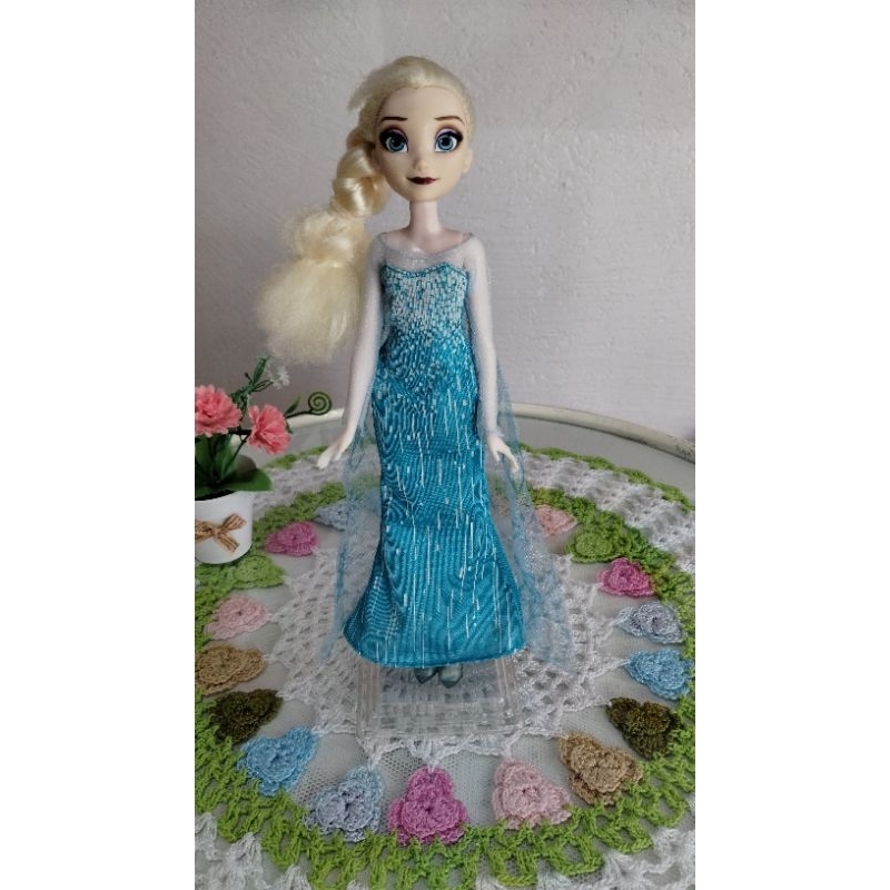 Boneca Frozen Clássica Elsa - Boneca Frozen Clássica Elsa - HASBRO