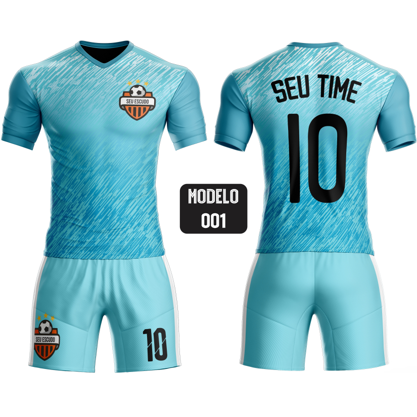 Kit 14 uniformes padrão futebol personalizados + 2 camisas