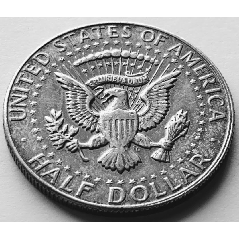 Moeda usa em prata half dollar 1967 kennedy shopee brasil