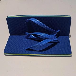 Chinelo Quadrado Japonês Masculino e Feminino Com Filete Lateral