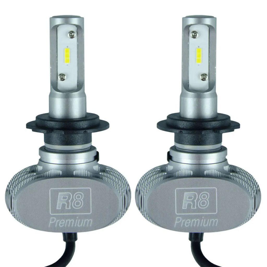 Kit Lampada Led Ultra Led R8 Premium H7 6000k 4000 Lumens | Shopee Brasil