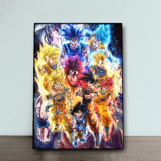 Compra online de Pôster de lona Naruto Anime japonês Decoração de parede  Sala de presente Personagens de desenhos animados para casa