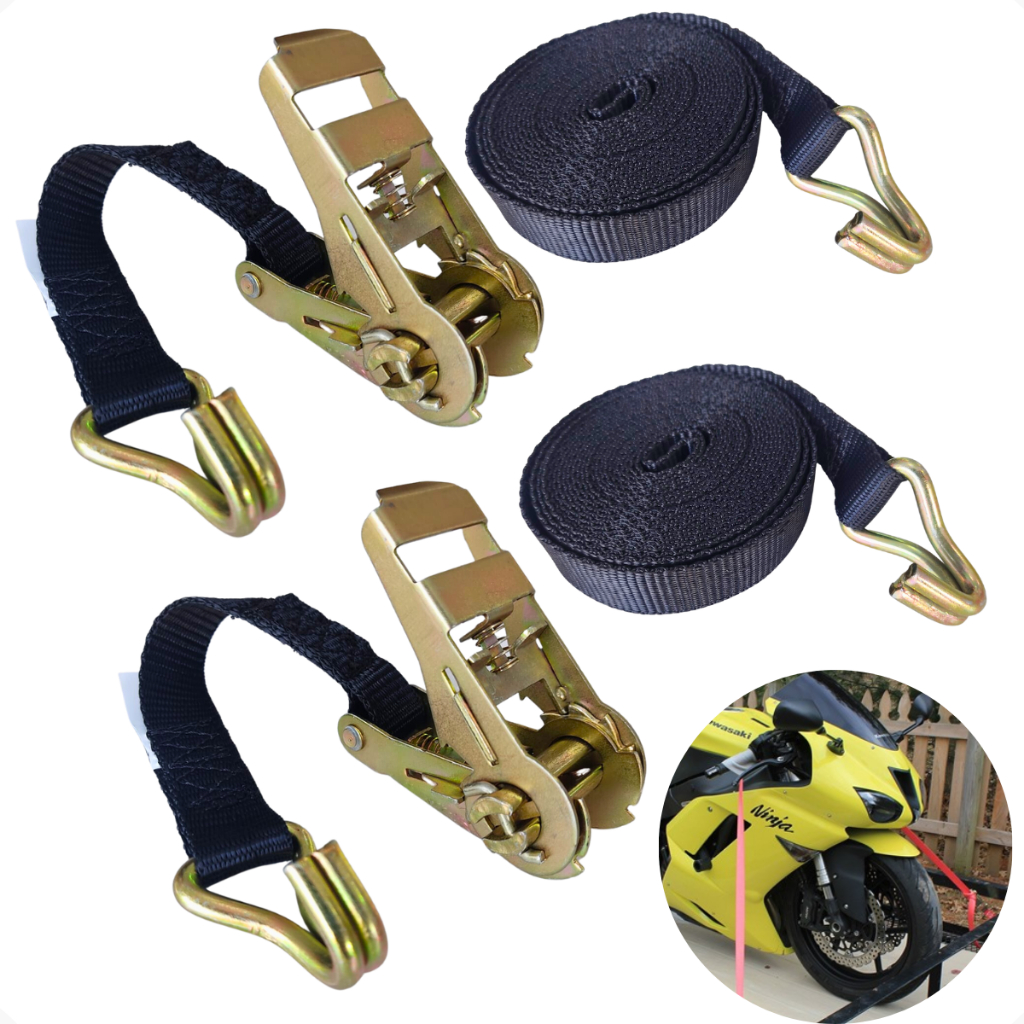 Cinta Catraca Amarração De Carga 800kg 25mm x 4,50mts 1 unidade