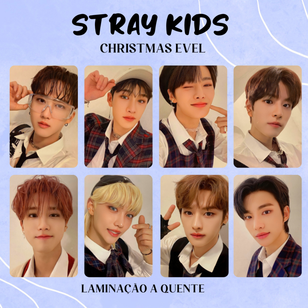 Photocard Fanmade Stray Kids - Christmas EveL em Promoção na
