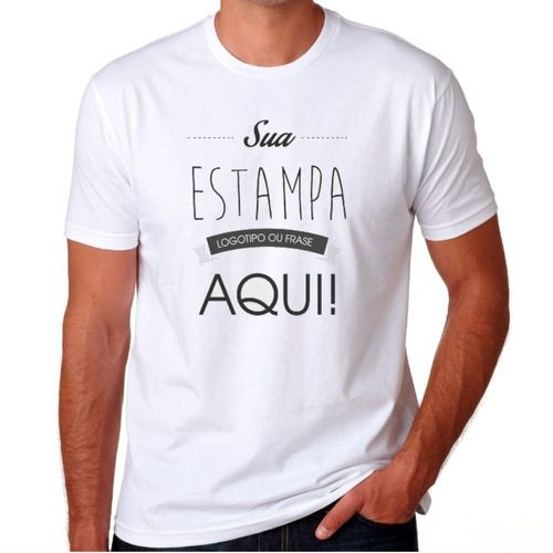 Camisa Personalizada com sua Estampa, Foto, Frase ,tema,Logo de empresa e etc- Camiseta Personalizada Para Empresas (𝘽𝙍𝘼𝙉𝘾𝘼)