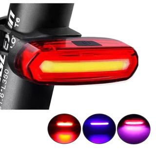 Sinalizador Lanterna Traseiro Para Bike Led Multicores Mtb Favorito