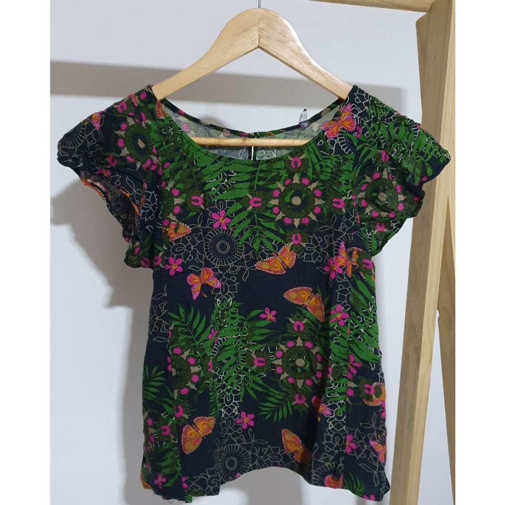 Blusa store estampada renner