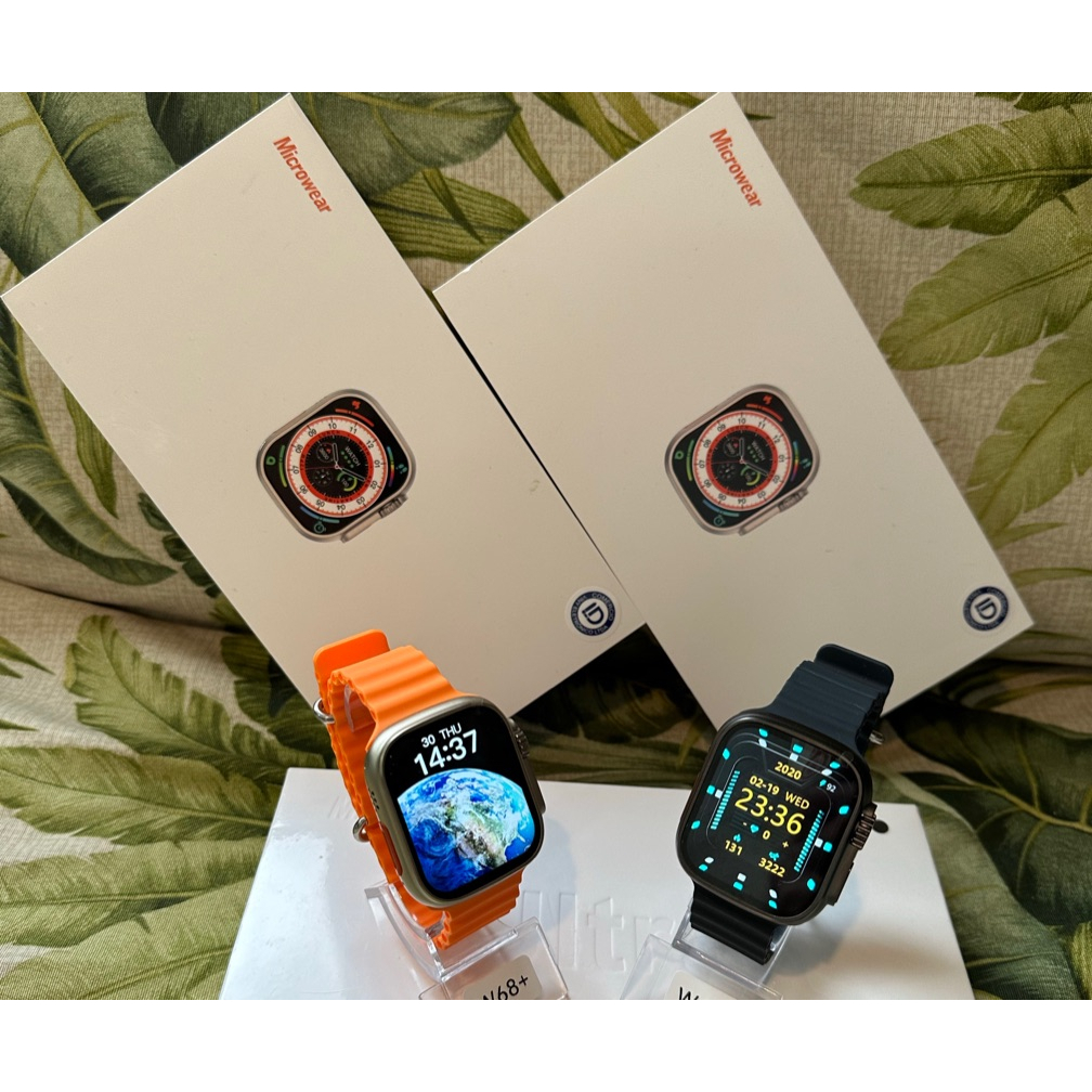 Smartwatch W68+ Ultra Series 8 Nfc Tela 2,02 Lançamento iwo | Shopee Brasil