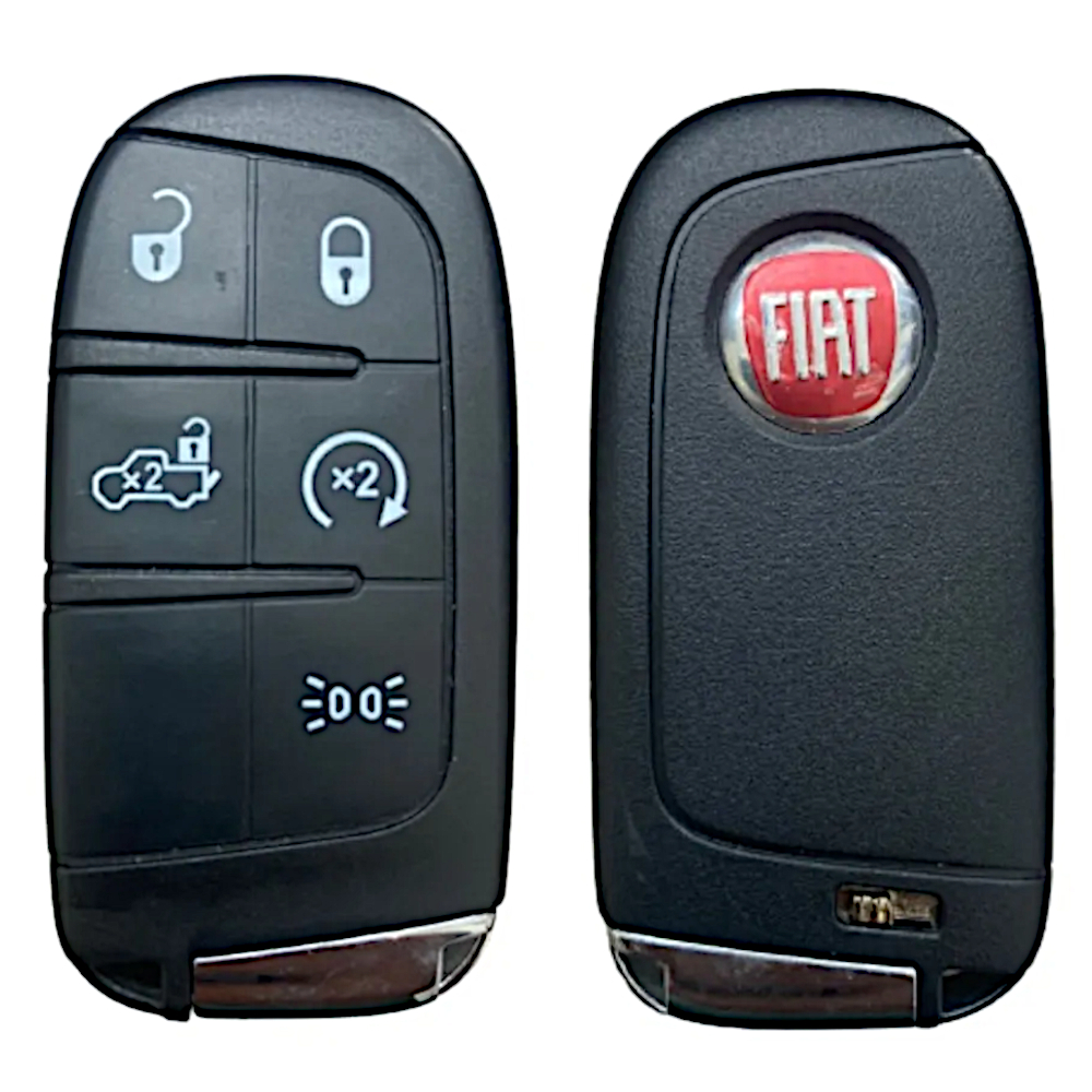 Chave presença oca Fiat Toro Argos diesel 5 botões