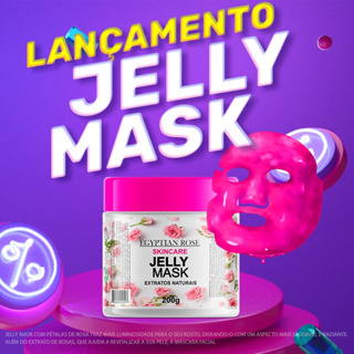 Jelly Mask máscara facial de colágeno em Pó Hidratação e nutrição