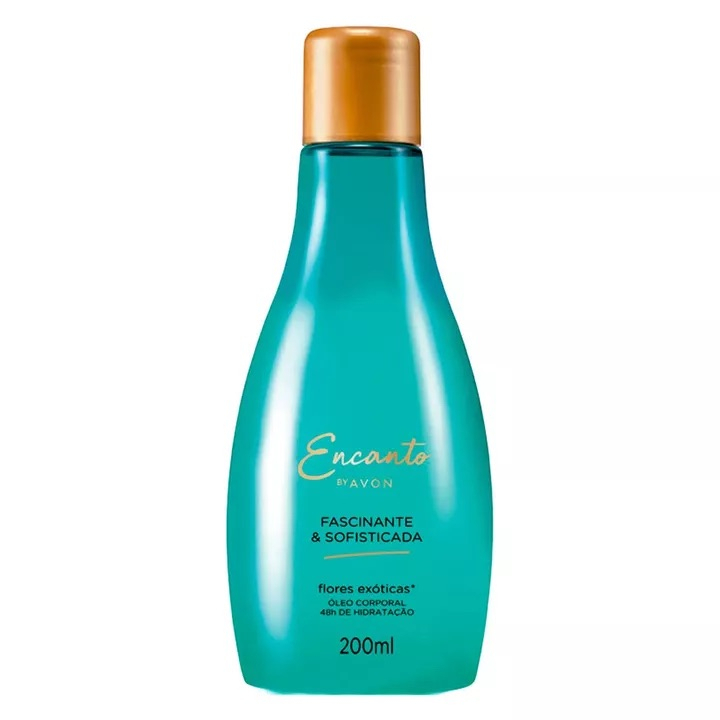 Óleo Corporal Encanto Fascinante & Sofisticada Avon 200ml | Shopee Brasil