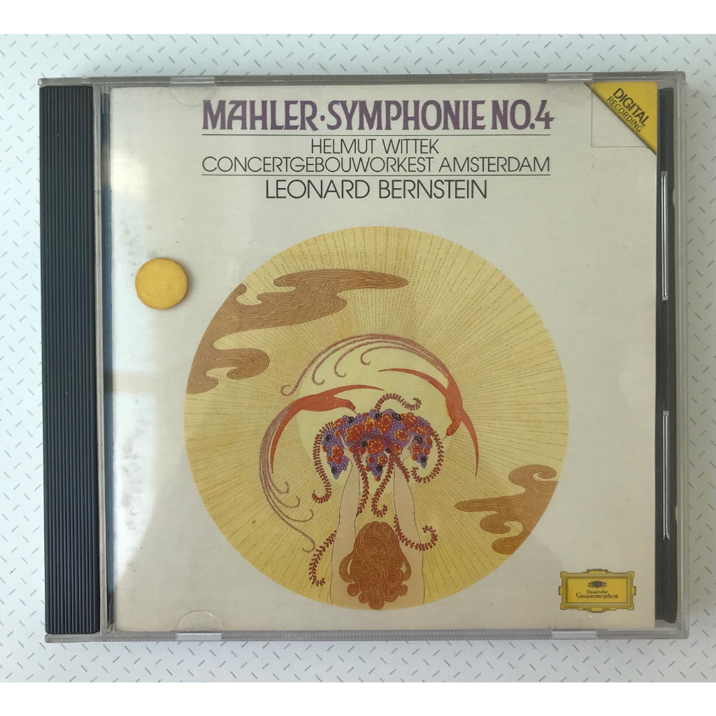 Cd - Mahler - Sinfonia 4 - Bernstein - Deutsche Grammophon | Shopee Brasil