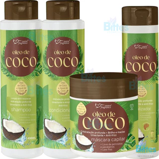 Kit Óleo de Coco Oil Suave Fragrance Cosméticos Suave Elements Nutrição Para Cabelo Seco Quebrando