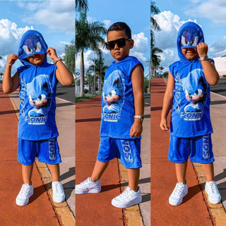 Conjunto de Fantasia 3 Peças Temático Aniversário Homem Aranha Naruto Marvel Anime Game 2023