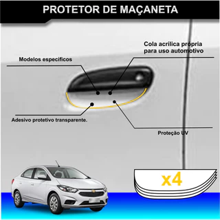 Protetor De Maçaneta Chevrolet Prisma