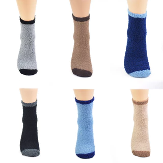 Meia Adulto Masculina Feminina Soft Lisa Quente WZ5717PB em Oferta na Shopee