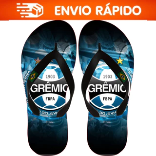 Chinelo de Futebol Masculino e Feminino Adulto e Infantil Grêmio