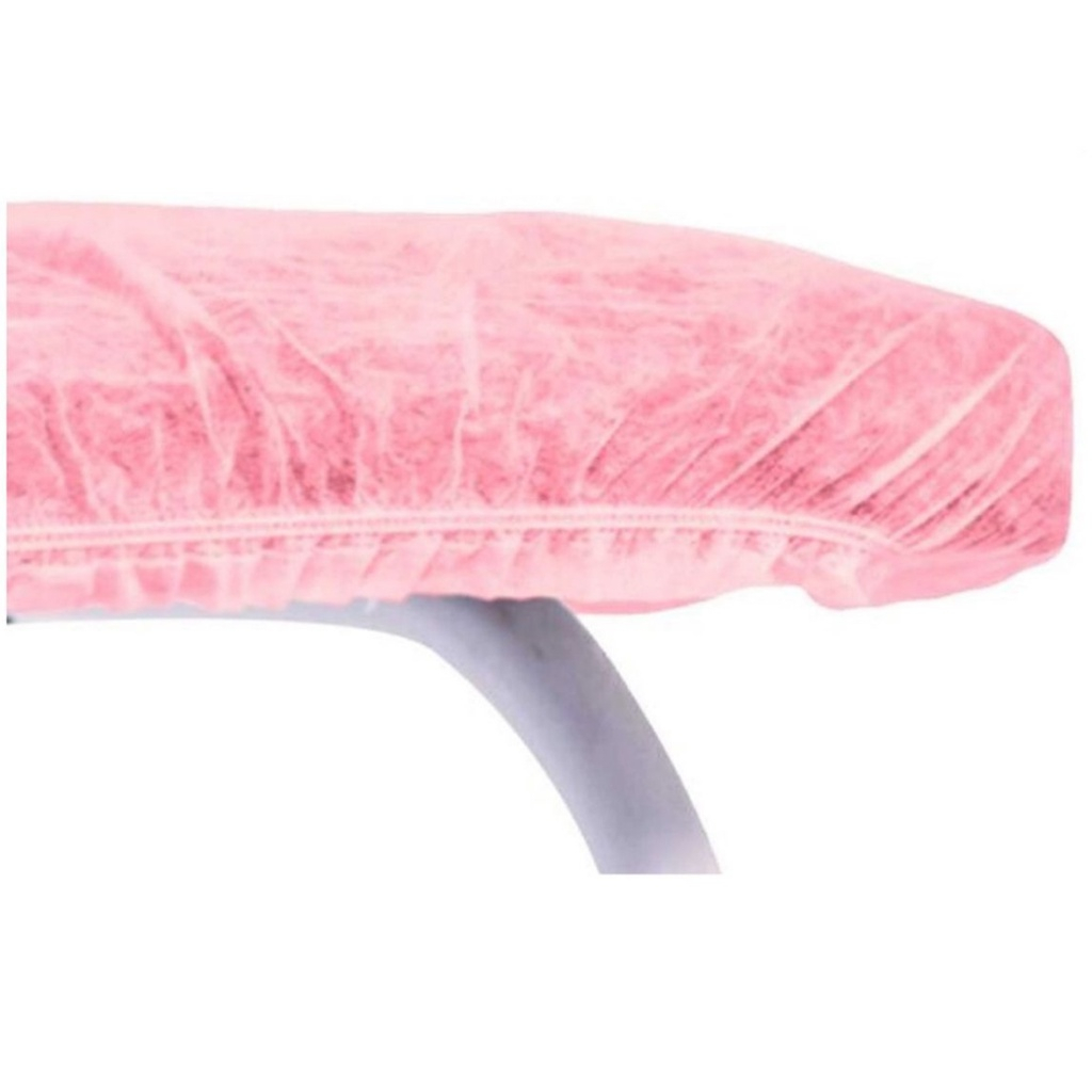 Kit 2 Lençol Descartável Rosa Tnt Com Elástico 2.00 x 0.90 - 20 Unidades