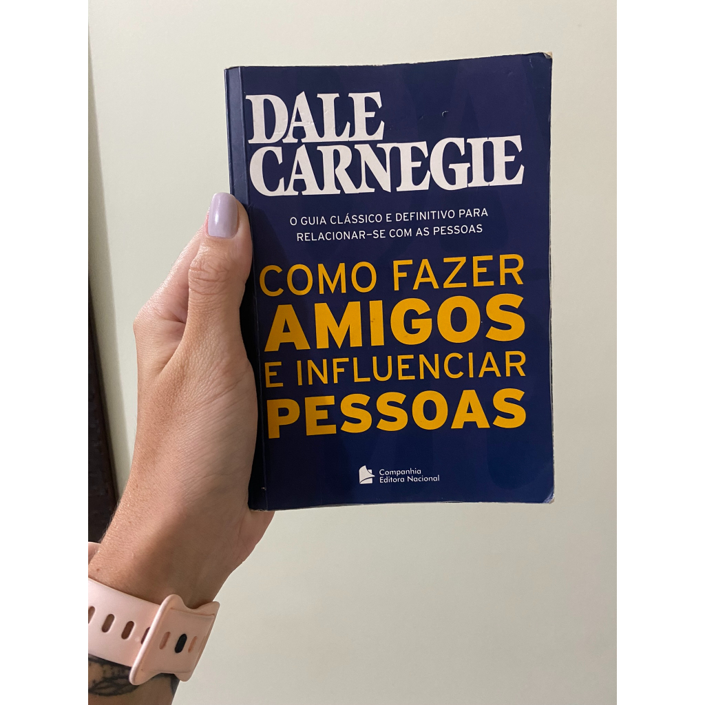 Livro como fazer amigos e influenciar pessoas shopee brasil