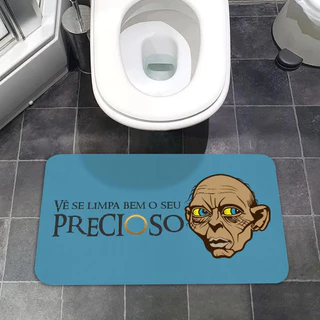 TAPETE PARA PORTA DECORATIVO - 35X60 - 2mm - LIMPA BEM O SEU PRECIOSO