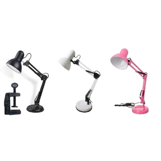 Luminária De Mesa Articulada Abajur Pixar Base E Garra