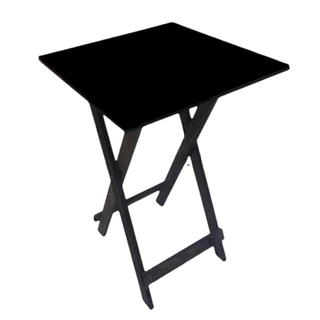 Mesinha Mdf mesa Quadrada Dobrável Casa e Decoração