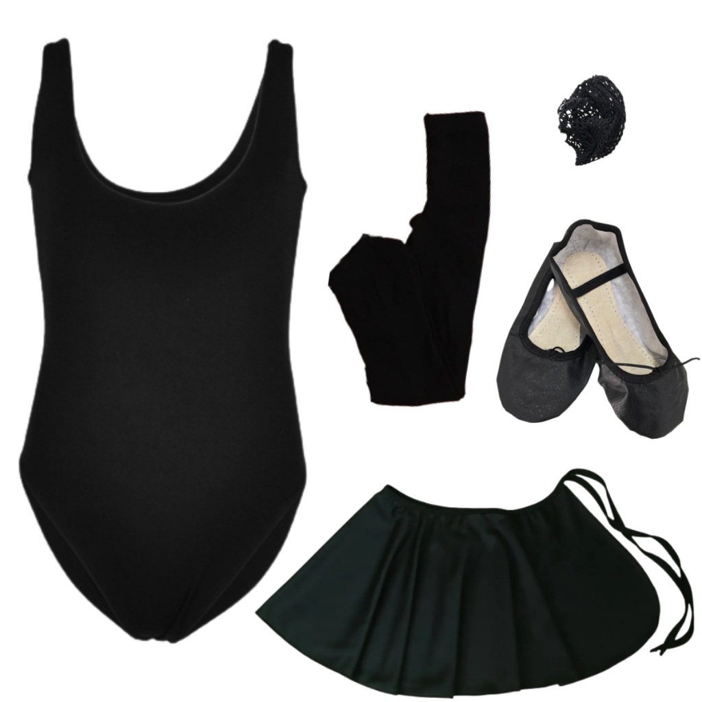 Kit Ballet Infantil 5 Itens Roupa de Bailarina | Shopee Brasil