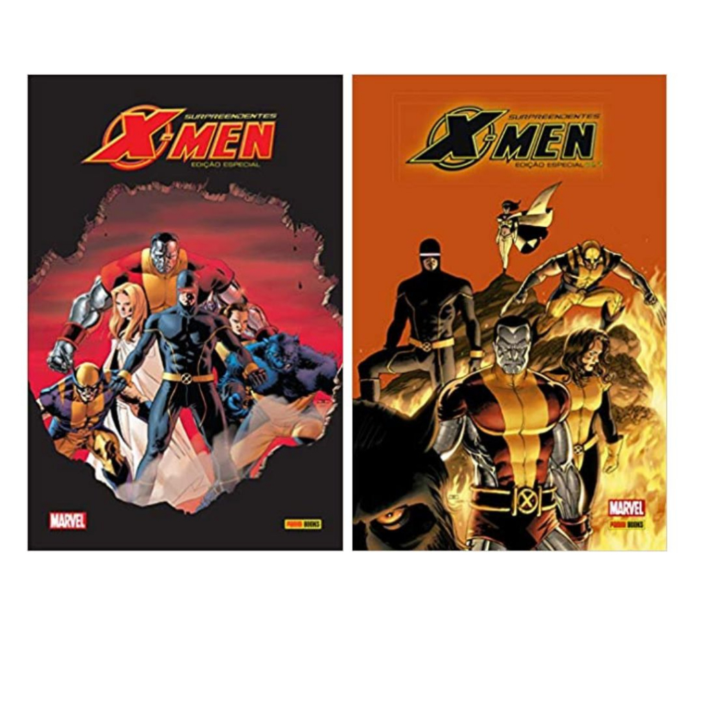 Surpreendentes X-Men: Edição Especial VOL 1 E 2 HQ Capa dura MARVEL ...
