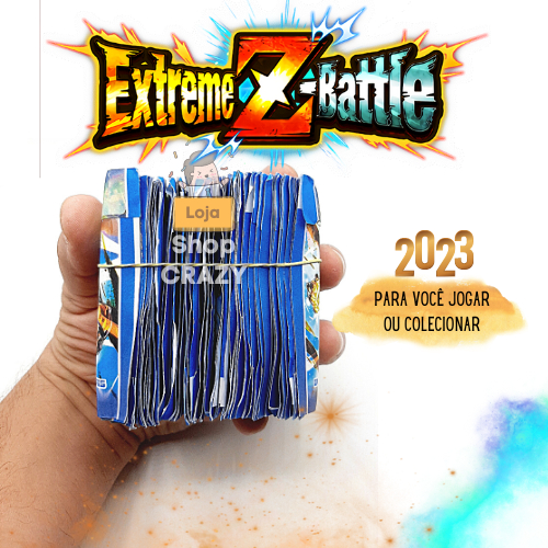 50 Pacotinhos de Cards Dragon Ball Extreme Z Battle v.2025 50 Pacotinhos de Cards Dragon Ball Extreme Z Battle v.2025
