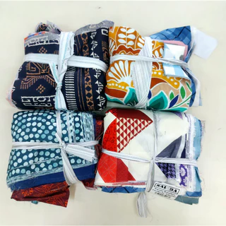 Pacote de Retalho Liso e Estampado Cores Sortidas
