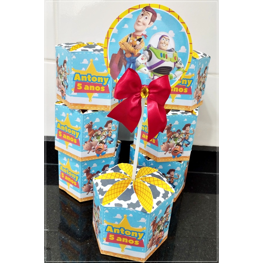 10 centro de mesa toy story
