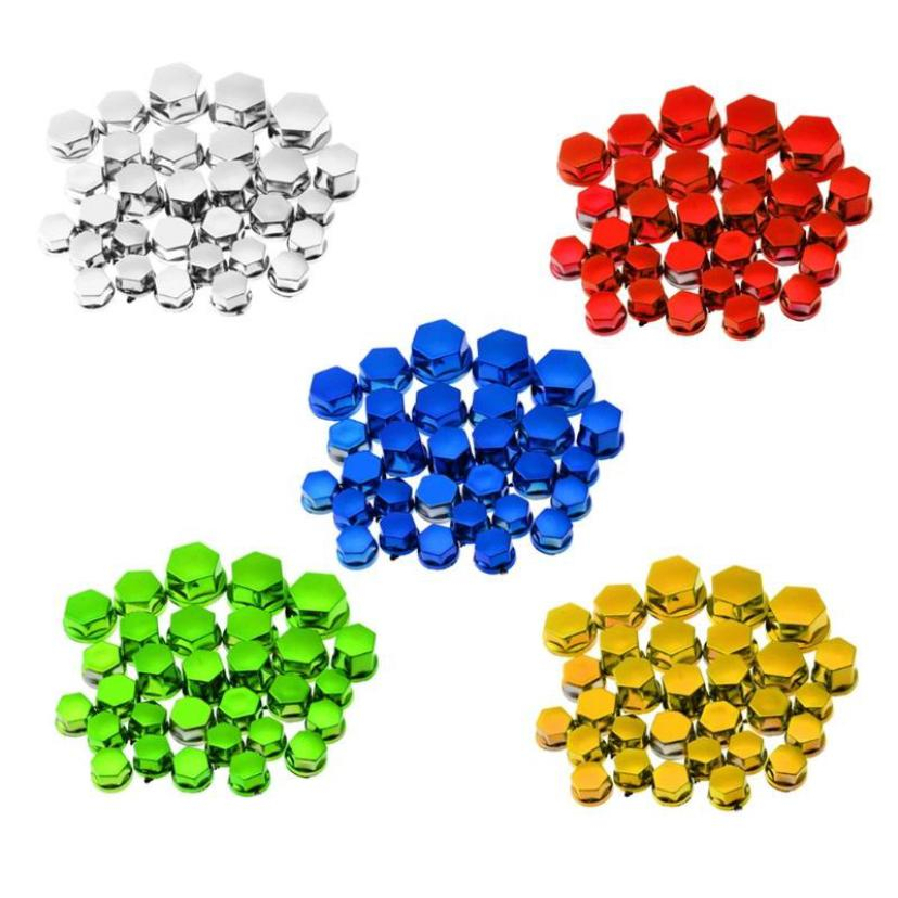30PCS/Set Modificação Colorida Da Motocicleta Decoração Do Motor